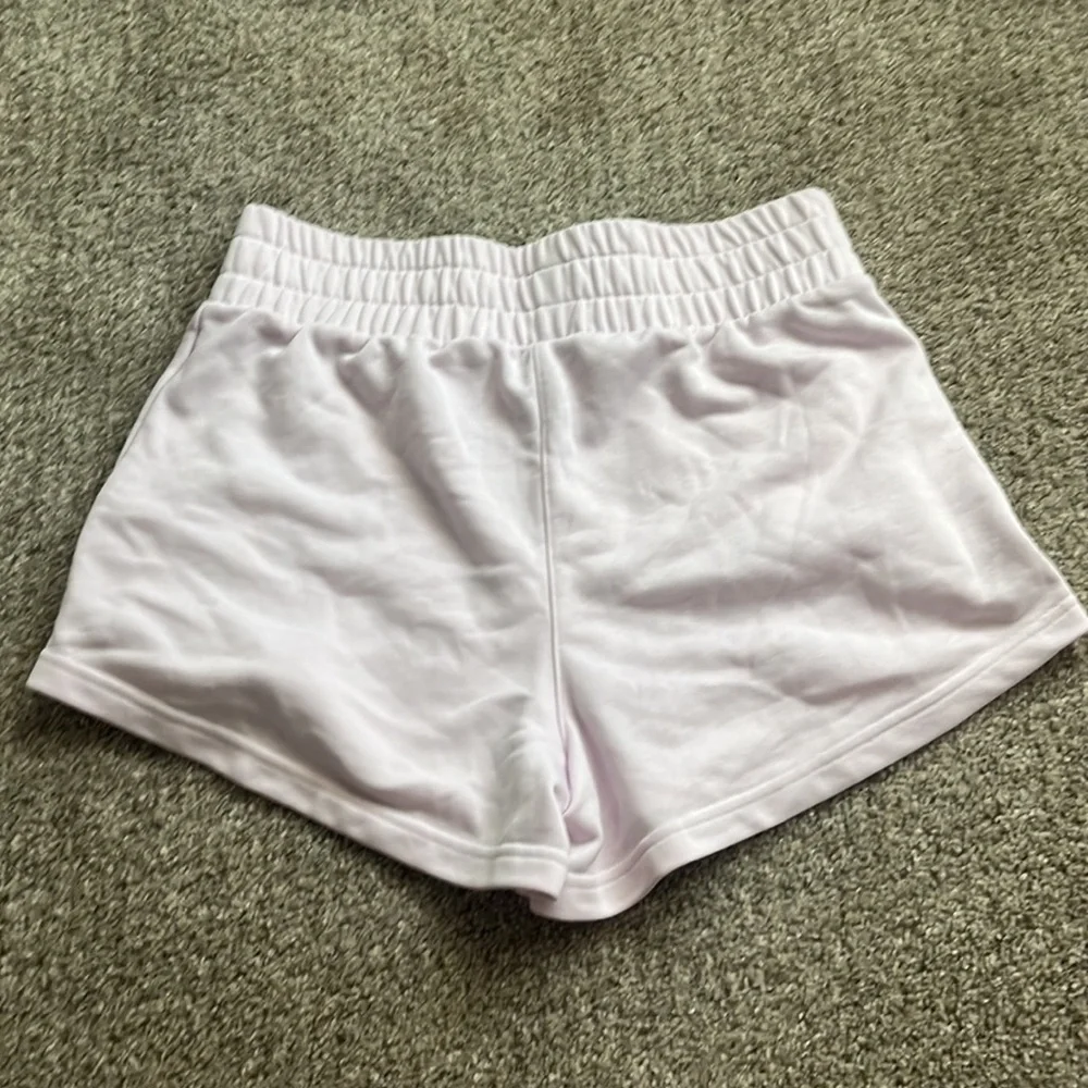 Adidas hyper glam French Terry lounge SET. Womens Large. Shorts are new with tag - Picture 5 of 14